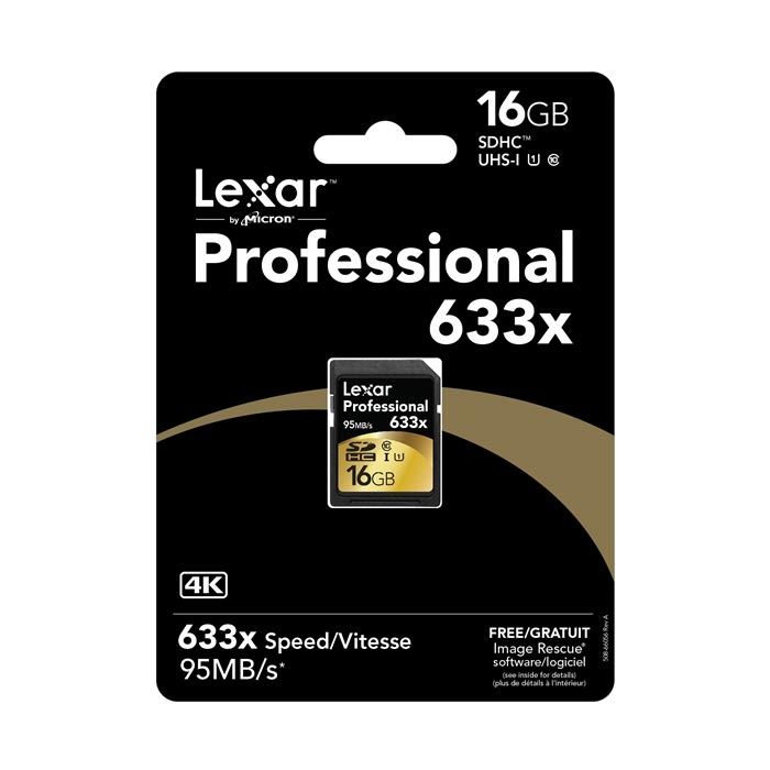 Lexar SDXC Pro 256GB 633X UHS1
