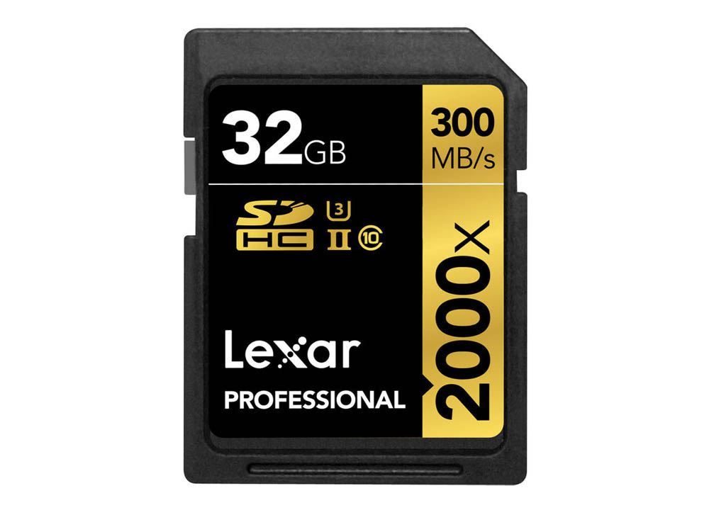 Lexar Sdhc Pro 2000X Uhs Ii 300Mbs 32Gb lexar kopen in de aanbieding