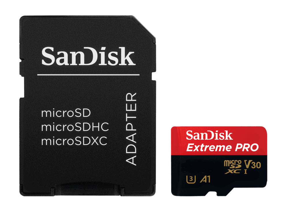 Sandisk Microsdxc Extreme Pro 100Mbs V30 Sd Adapter 32Gb sandisk kopen in de aanbieding
