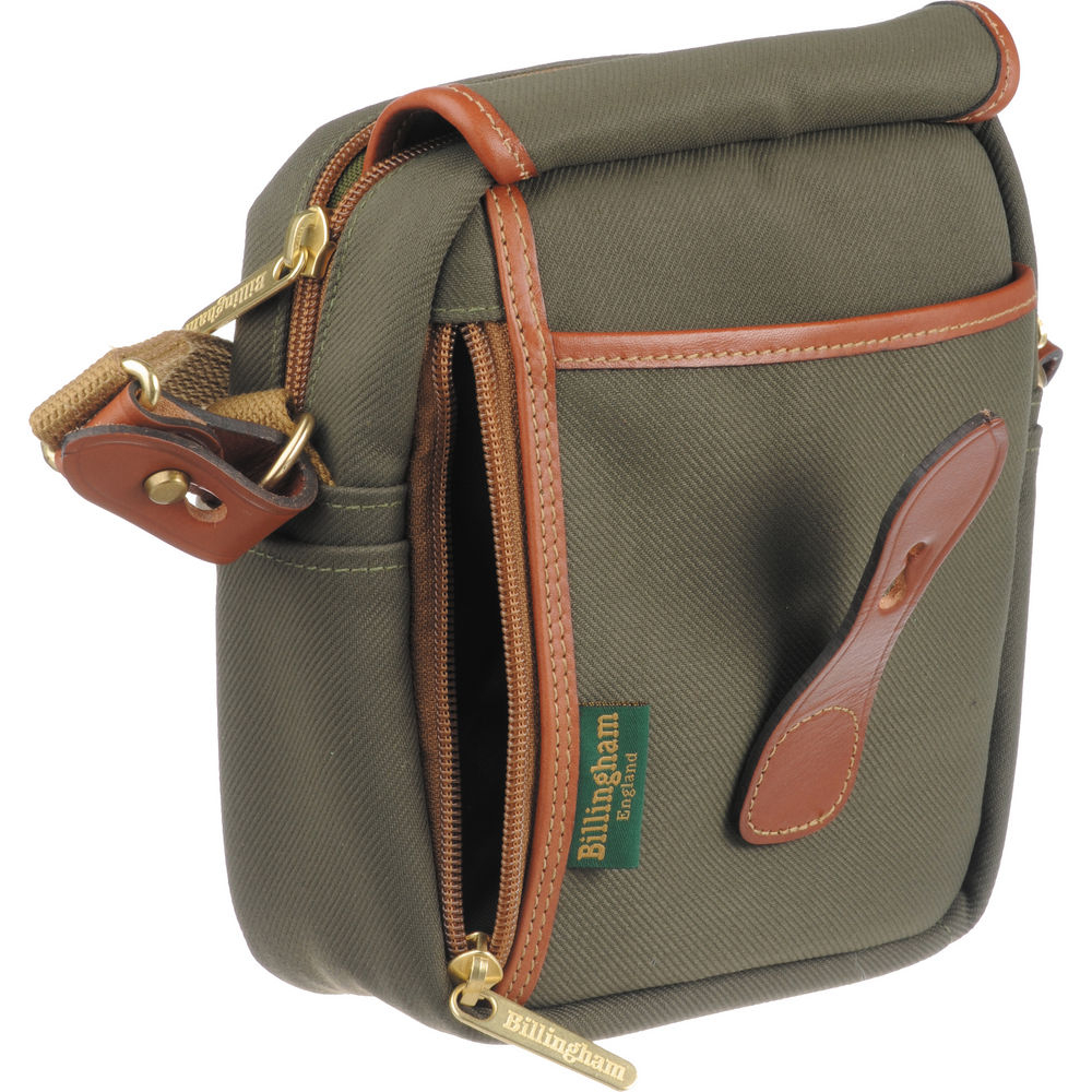 Billingham Pola Stowaway - Sage Fibrenyte / Tan Leather
