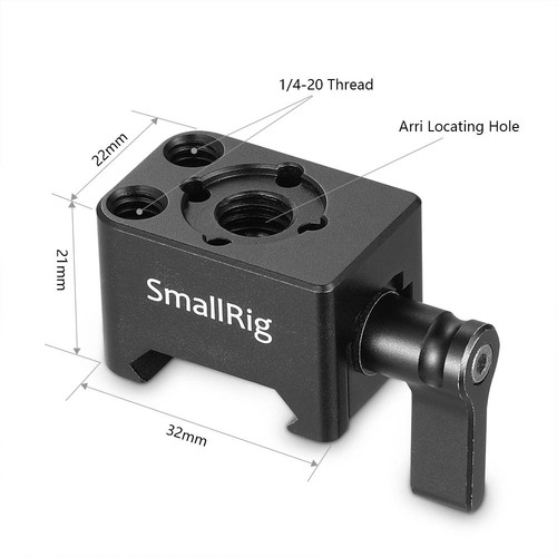SmallRig 2207 Nato Clamp Mount with Arri 3/8A┬øA_A_Hole