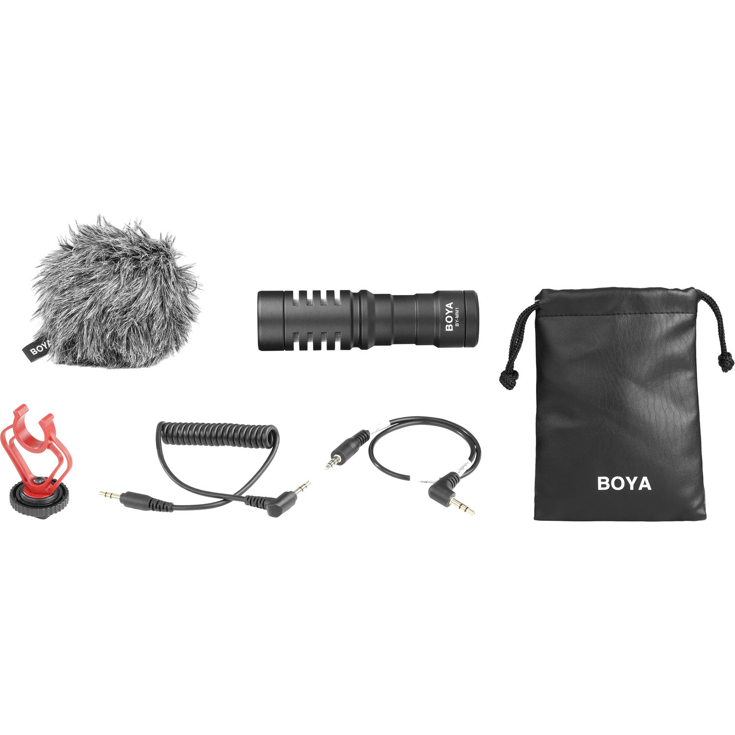 Boya BY-MM1 cardioid video mic for smartphones & DSLR's