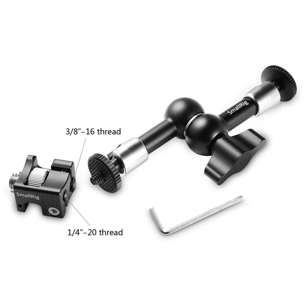 smallrig 2026 Magic Arm with Anti-rotation Magic Arm Adapter