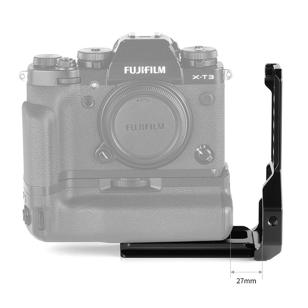 SmallRig 2282 L-Bracket for Fuji X-T2/X-T3 cam w/ Batt.Grip