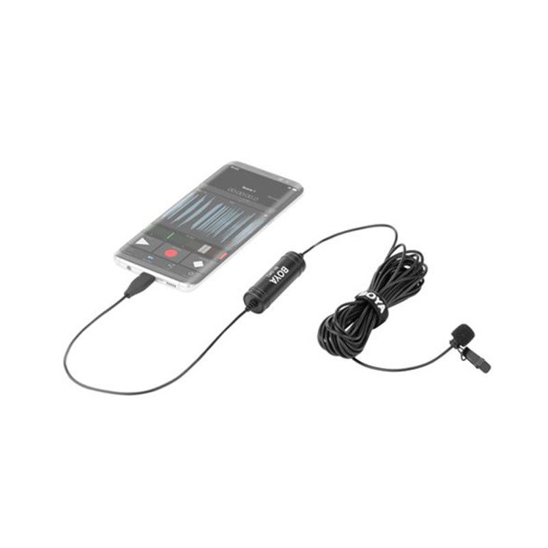 Boya BY-DM2 USB-C lapel mic for Android devices