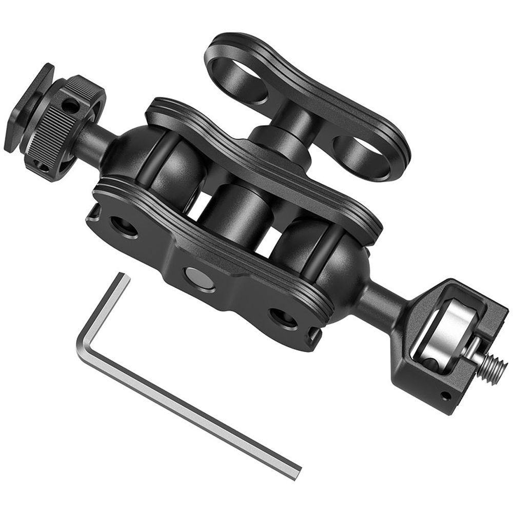 SmallRig 2394 Magic Arm w/ Double Ballheads 1/4 Screw + Shoe