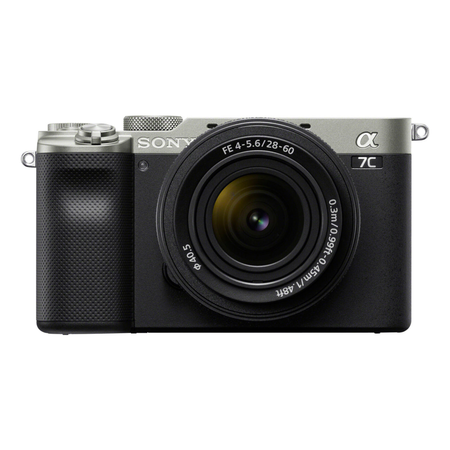 Sony A7C Zilver + 28-60mm f/4-5.6 Zwart