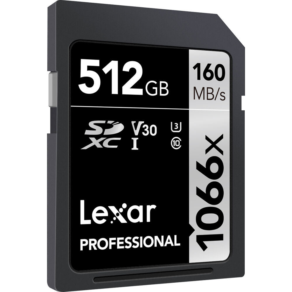 Lexar SDXC Professional UHS-I 1066x 512GB V30