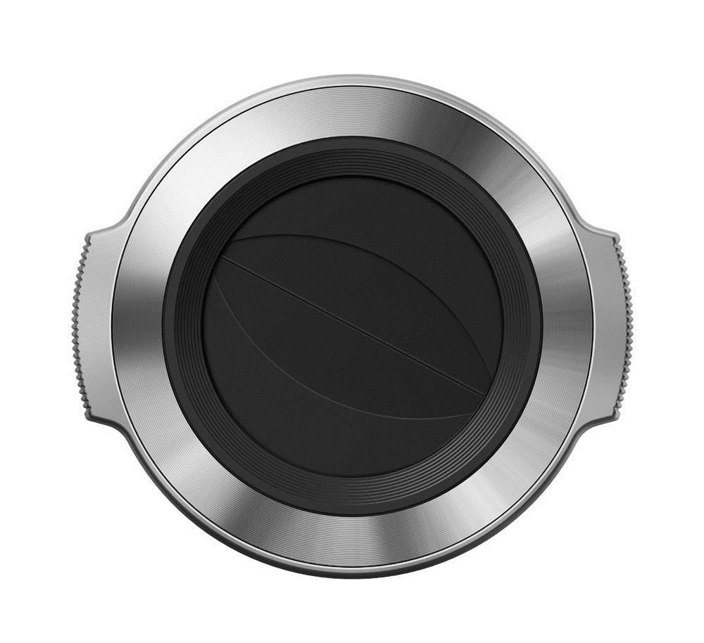 Olympus LC-37C automatische lens dop voor EZ-M1442EZ - zilver