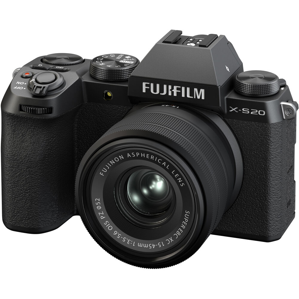 Fujifilm X-S20 Zwart + XC 15-45mm f/3.5-5.6 OIS PZ