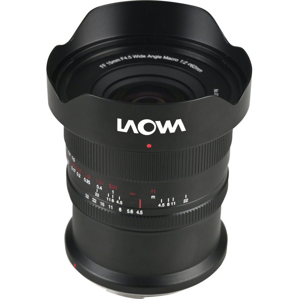 Laowa 15mm f/4.5 0.5X Macro Wide Angle - Canon RF