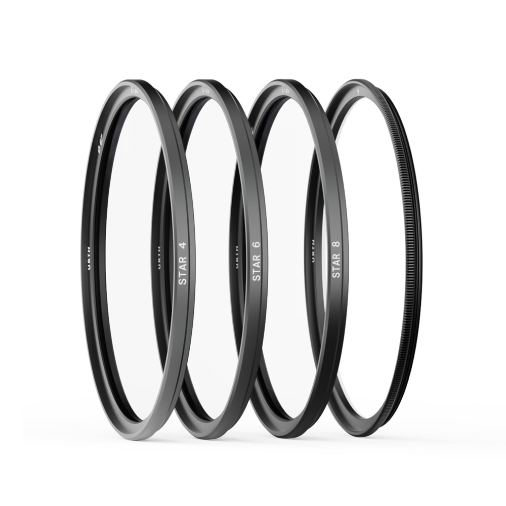 Urth 62mm Magnetic Stellar Filter Kit Plus+ (4-point, 6-point, 8-point)