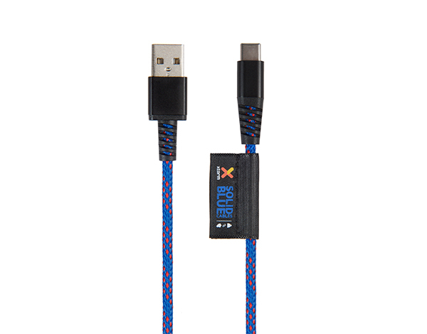 Xtorm Solid Blue Usb C Cable 1M xtorm kopen in de aanbieding