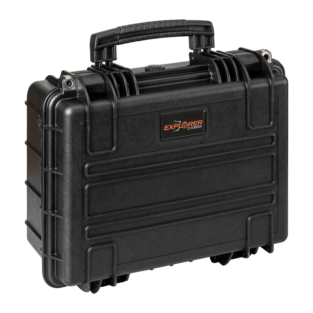 Explorer Cases 3818HL Zwart met Plukschuim