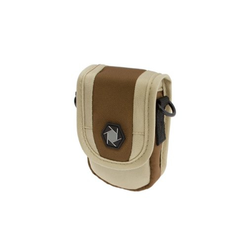 Delamax 440601 tas voor compactcamera&apos;s - medium - bruin/beige