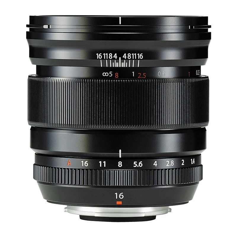 Fujifilm XF 16mm f/1.4 R WR - Zwart