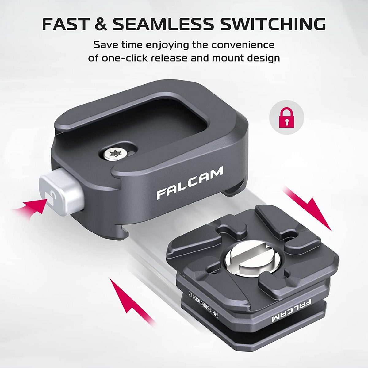 Falcam F22 Cold Shoe Adapter Kit 2533