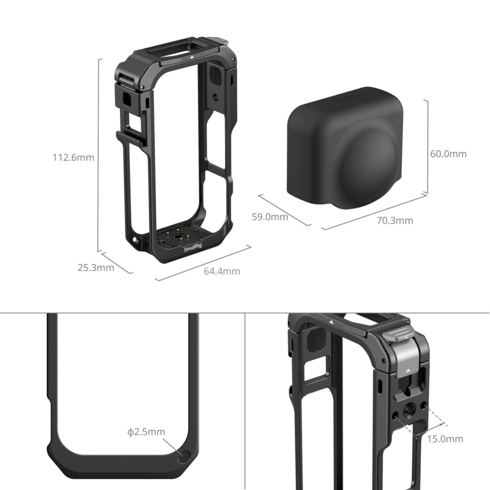 SmallRig 6965 Cage For Insta360 X6