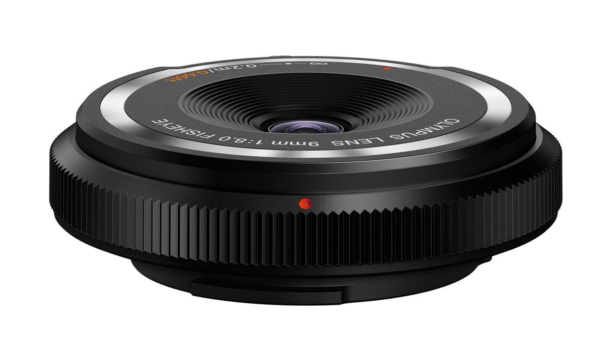 Olympus Body Cap lens 9mm f/8.0 Fisheye - Zwart