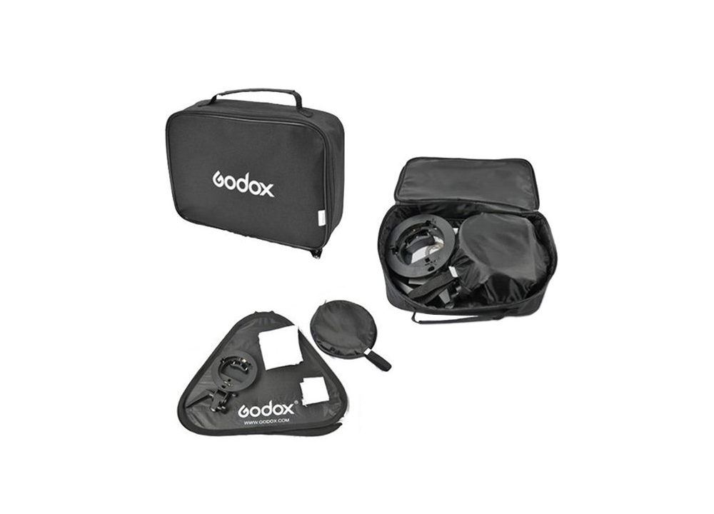 Godox S-bracket Bowens + Softbox 50x50cm + Grid