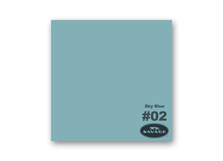 Savage Achtergrondrol 1,38 x 11 - Sky Blue (nr 02)