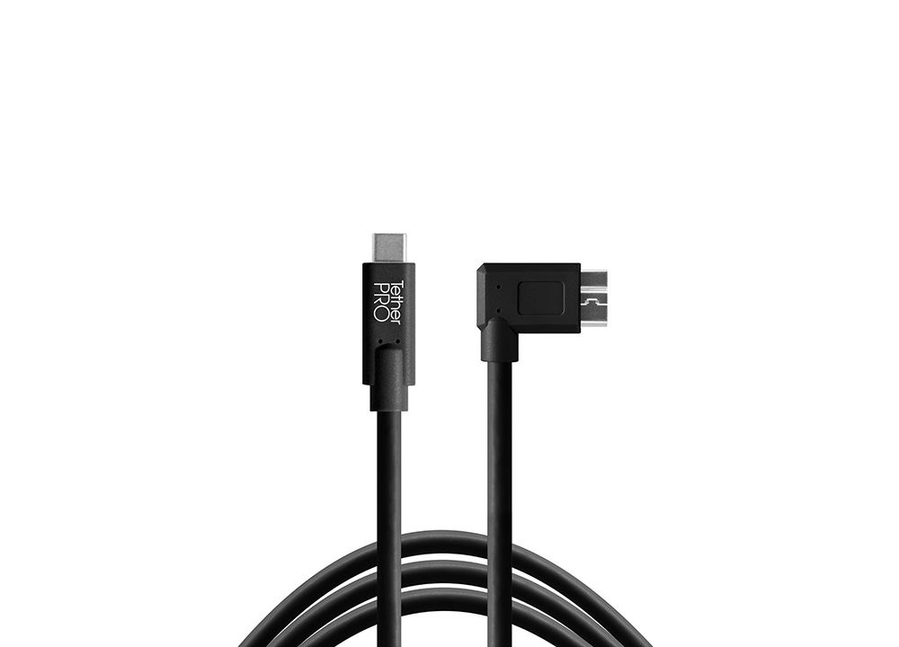 Tether Tools TetherPro USB-C - 3.0 Micro-B Rechts (4,6m zwart)