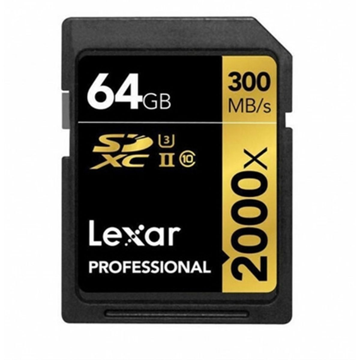 Lexar Professional 2000x 64 GB SDHC UHS-II Klasse 10