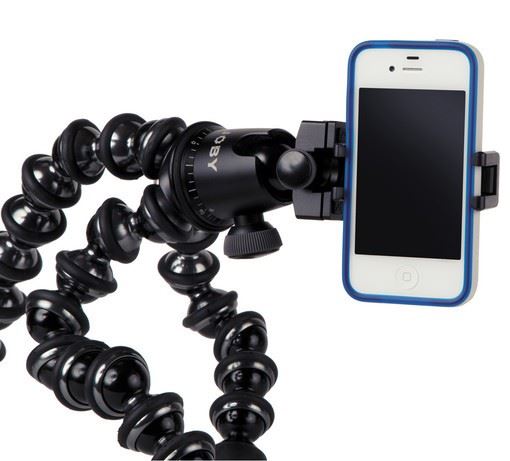 Joby GripTight GorillaPod Video zwart/blauw