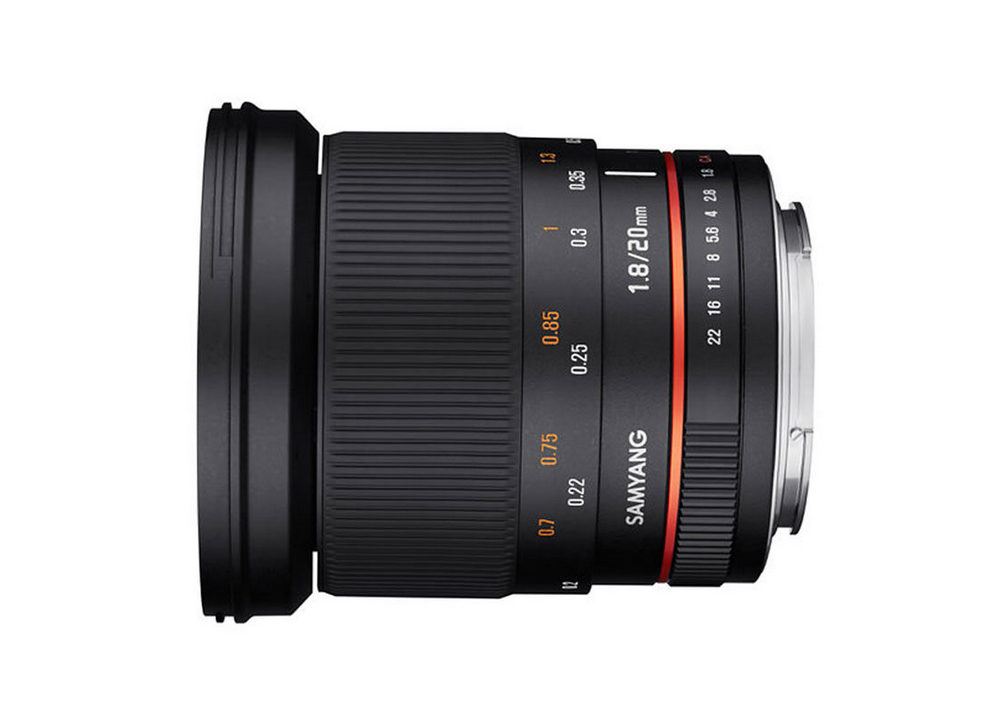 Samyang 20mm - F1.8 ED AS UMC - MFT