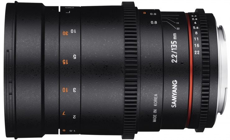 Samyang 135Mm T22 Vdslr Canon Ef samyang kopen in de aanbieding