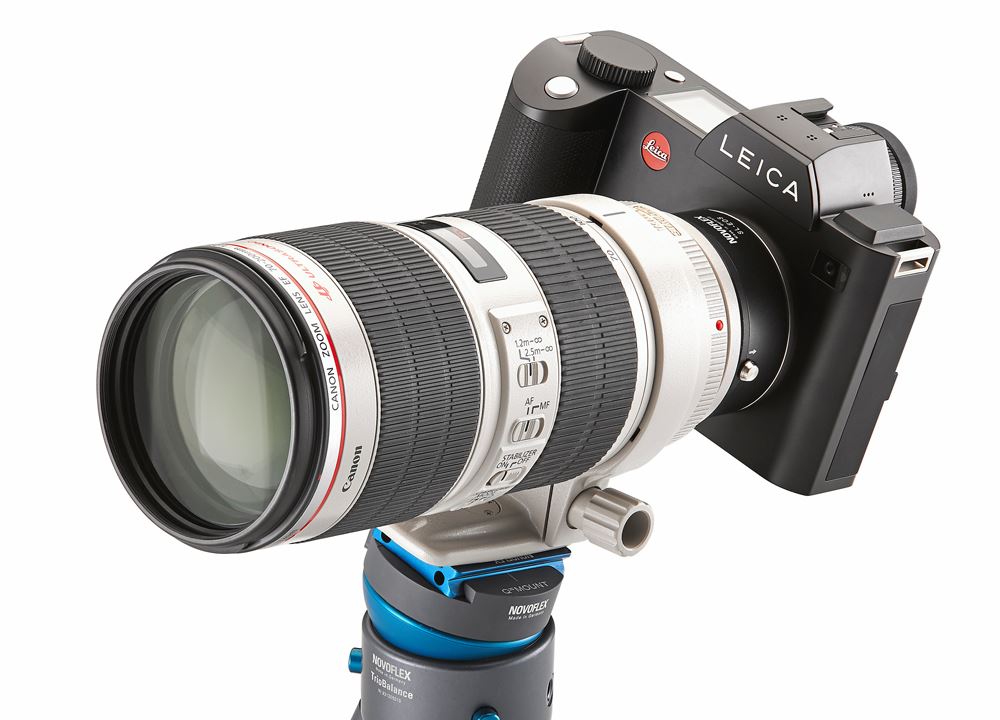 Novoflex Adapter Canon EOS lens naar Leica SL (AF ondersteuning)