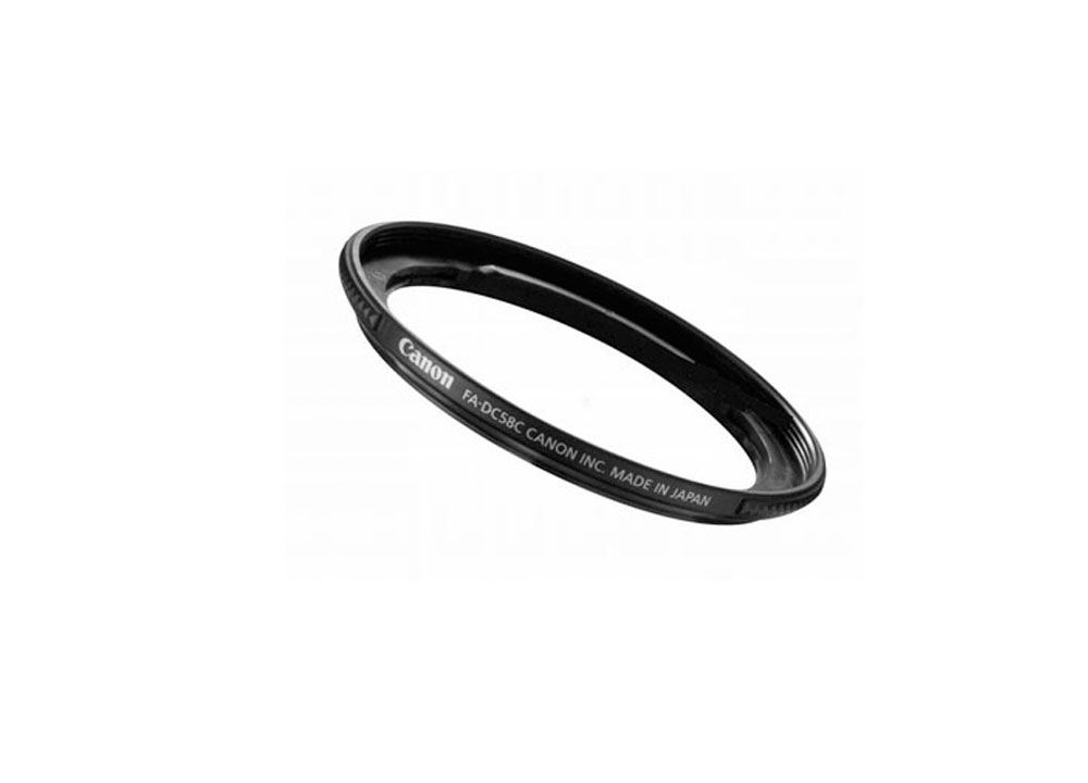 Canon FA-DC 58C filter adapter powershot GX-1