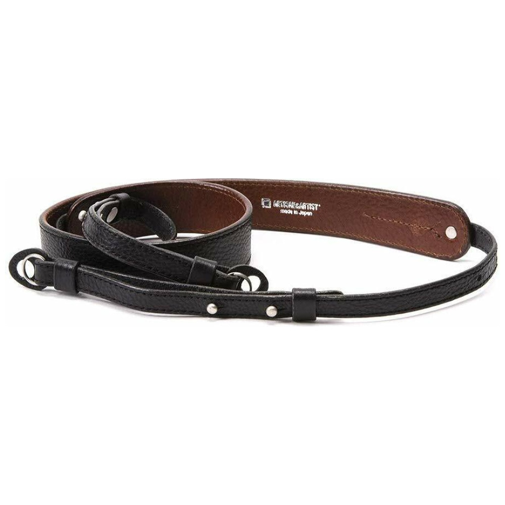 Artisan & Artist ACAM 284 Leather Camera Strap Black