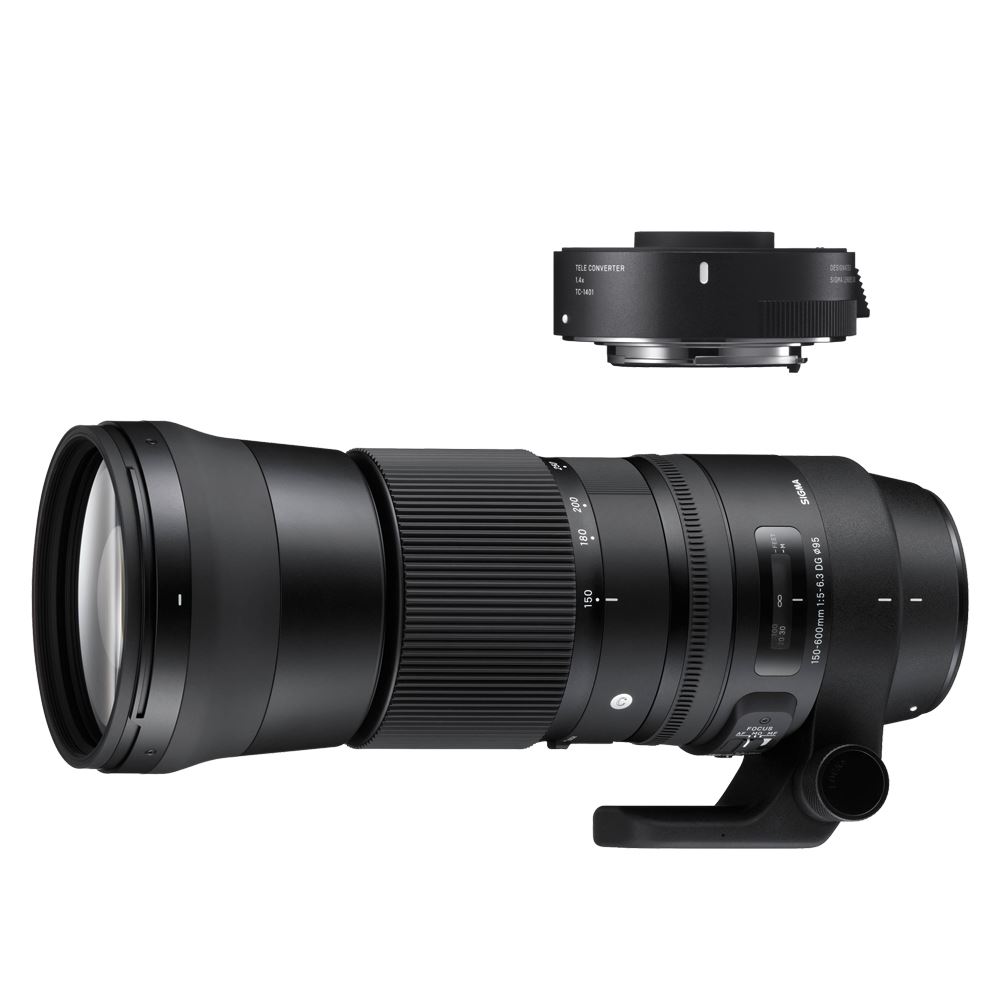 Sigma 150 600Mm F50 63 Dg Os Hsm Contemporary Canon Tc 1401 sigma kopen in de aanbieding