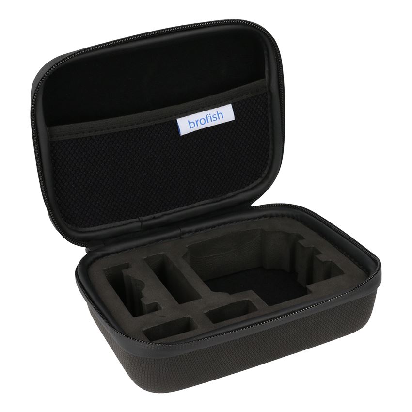 Brofish Case Small GoPro Edition - zwart rubber