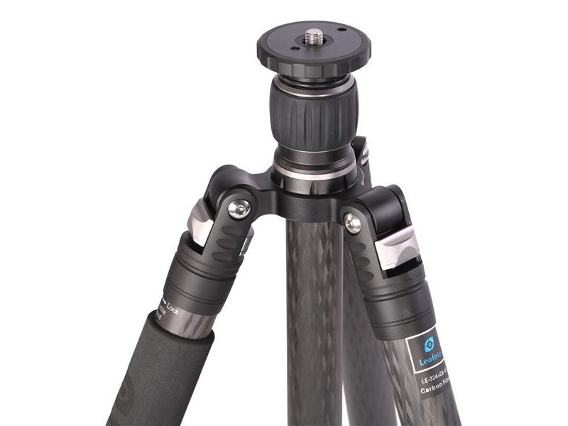 【予約中！】 LE-324C+CB-46 レオフォト Leofoto カーボン三脚雲台 三脚、一脚 4段 三脚