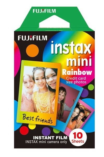 onbetaald aansluiten lokaal Fujifilm Instax Mini Colorfilm Rainbow Enkelpak