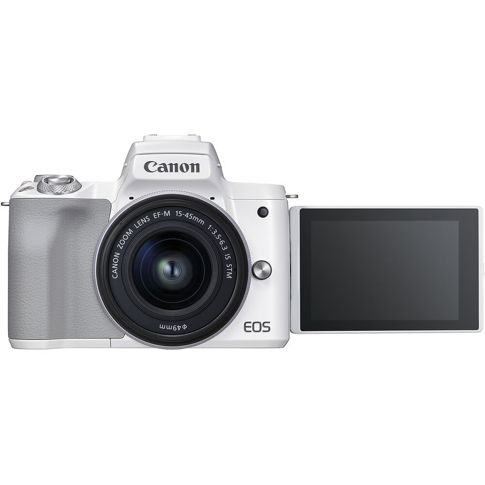 Canon EOS M50 Mark II Wit + 15-45mm IS STM