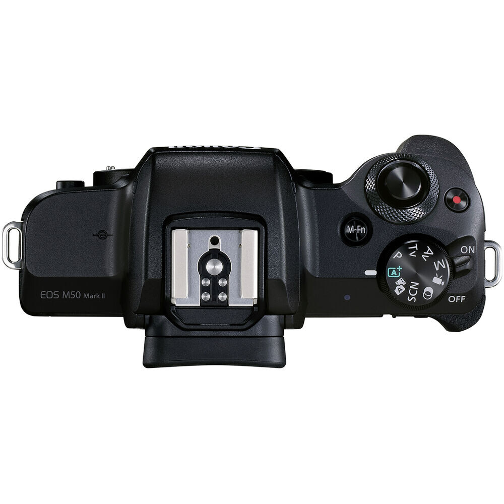 stortbui Uitputten werkgelegenheid Canon EOS M50 Mark II Zwart + 15-45mm IS STM