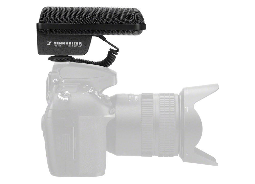 Sennheiser MKE 440 Shotgun Stereo microfoon