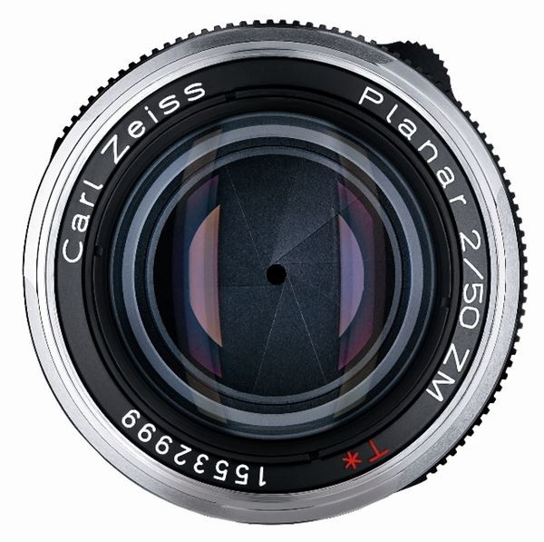 Carl Zeiss Planar T* 50mm f/2.0 ZM Leica M Zilver
