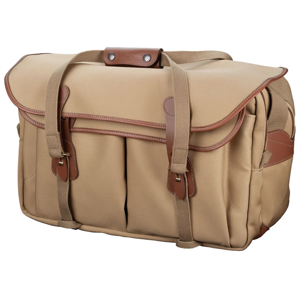 Sac Billingham 445 MKII Neuf - Toile Kaki Et Cuir Marron, Made In UK