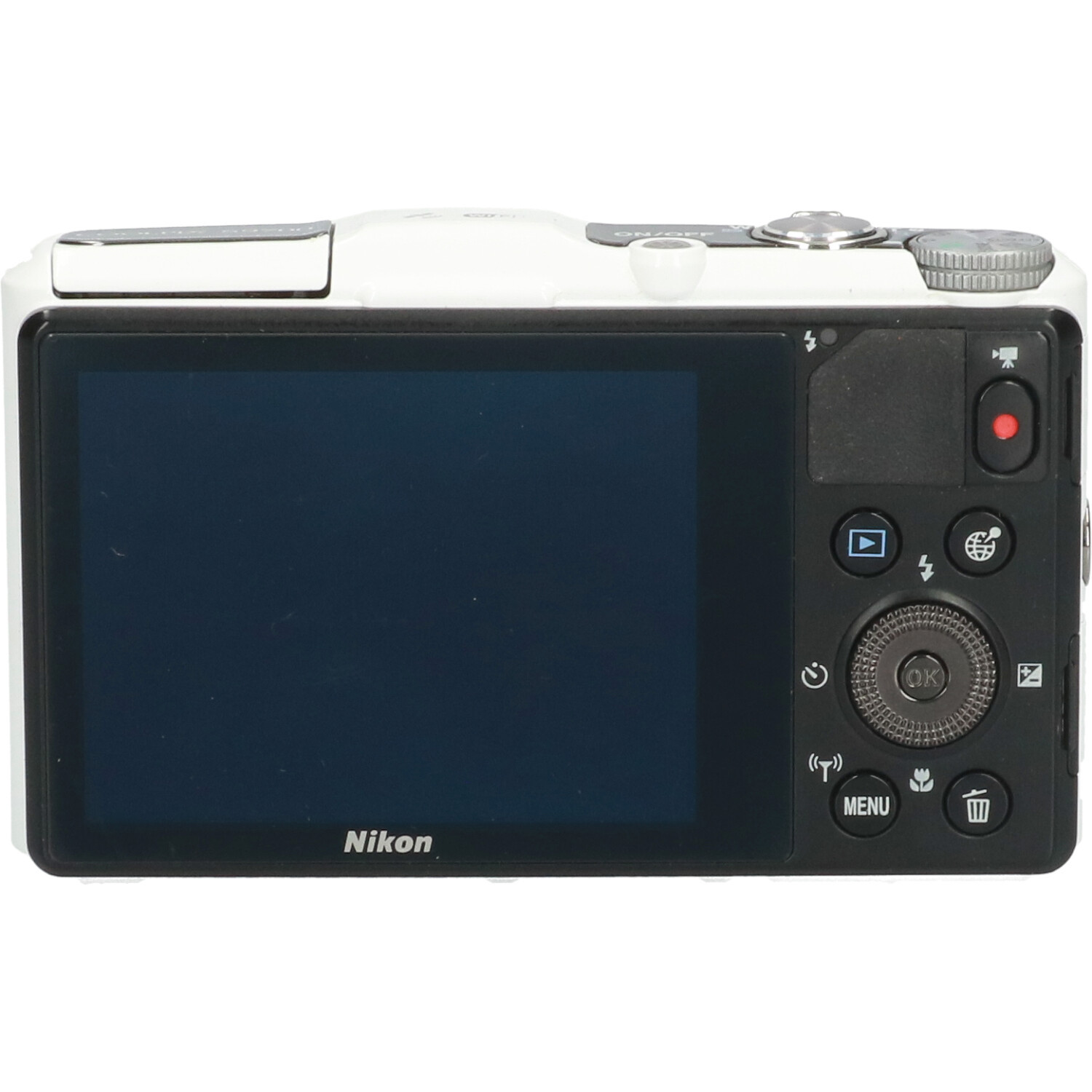 Tweedehands Nikon Coolpix S9700 - Wit CM1648