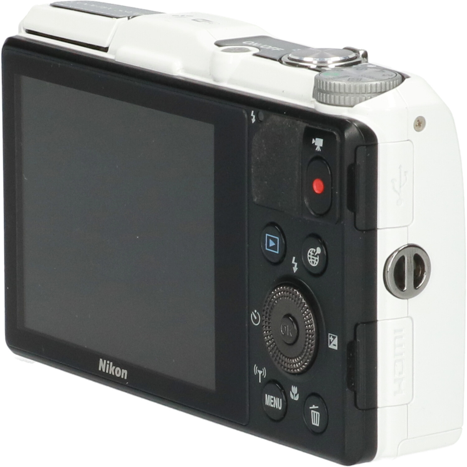 Tweedehands Nikon Coolpix S9700 - Wit CM1648