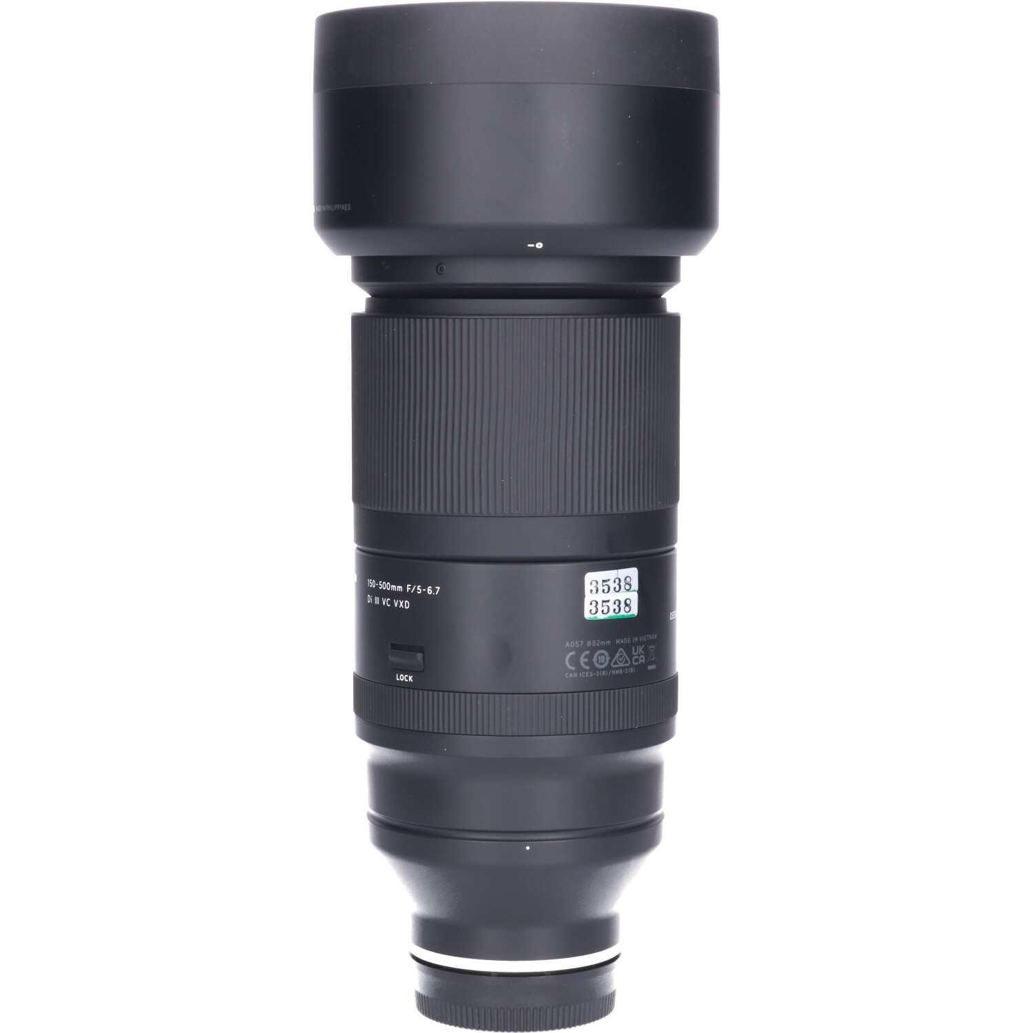 n*o様 TAMRON 150-500mm SONY E Tweedehands Tamron 150-500mm f/5.0-6.7 Di III VC VXD Sony E CM3538