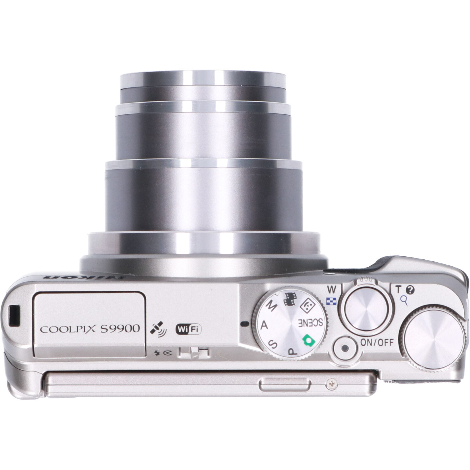 Tweedehands Nikon Coolpix S9900 - Zilver CM4132