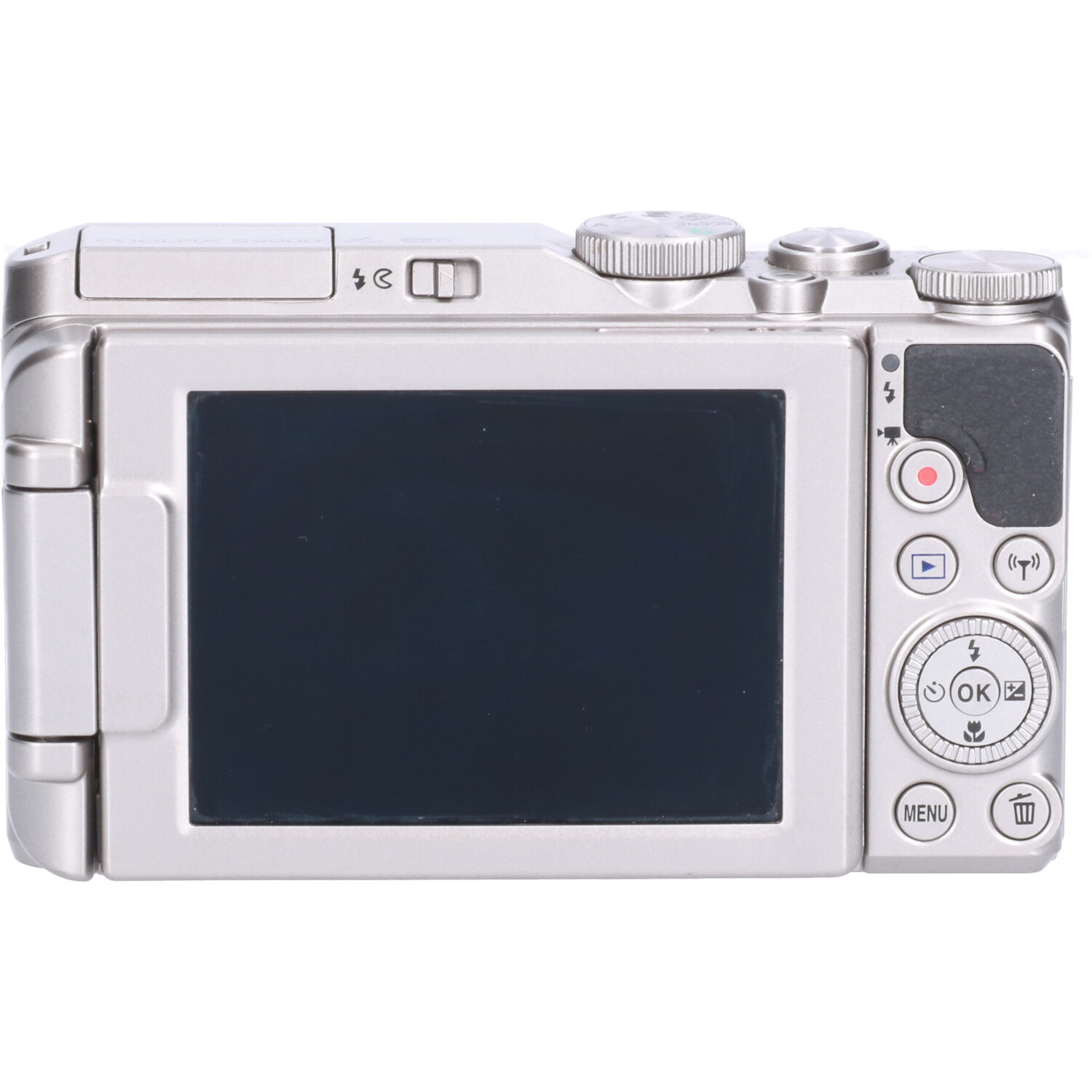 Tweedehands Nikon Coolpix S9900 - Zilver CM4132