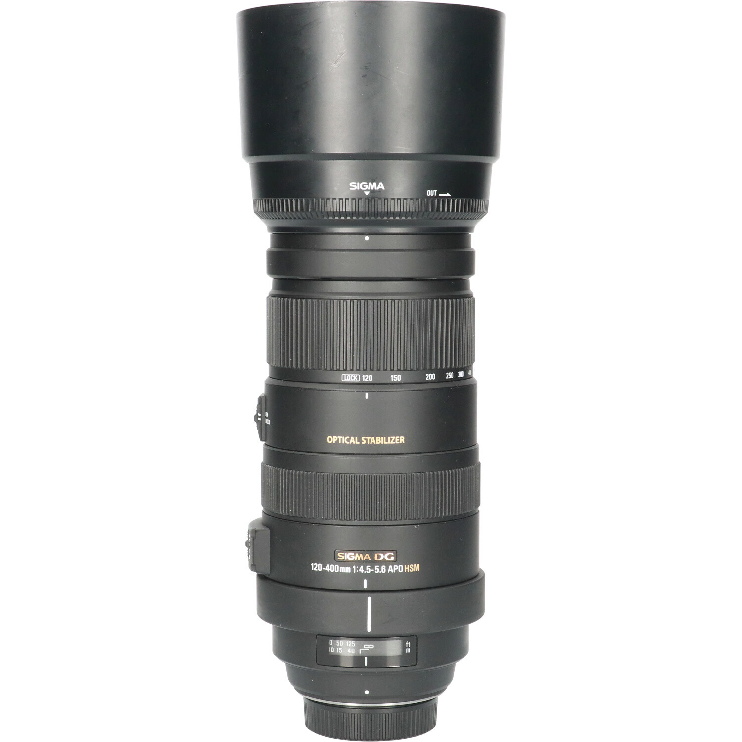 Tweedehands Sigma 120-400mm f/4.5-5.6 DG OS APO HSM Nikon-F CM6244