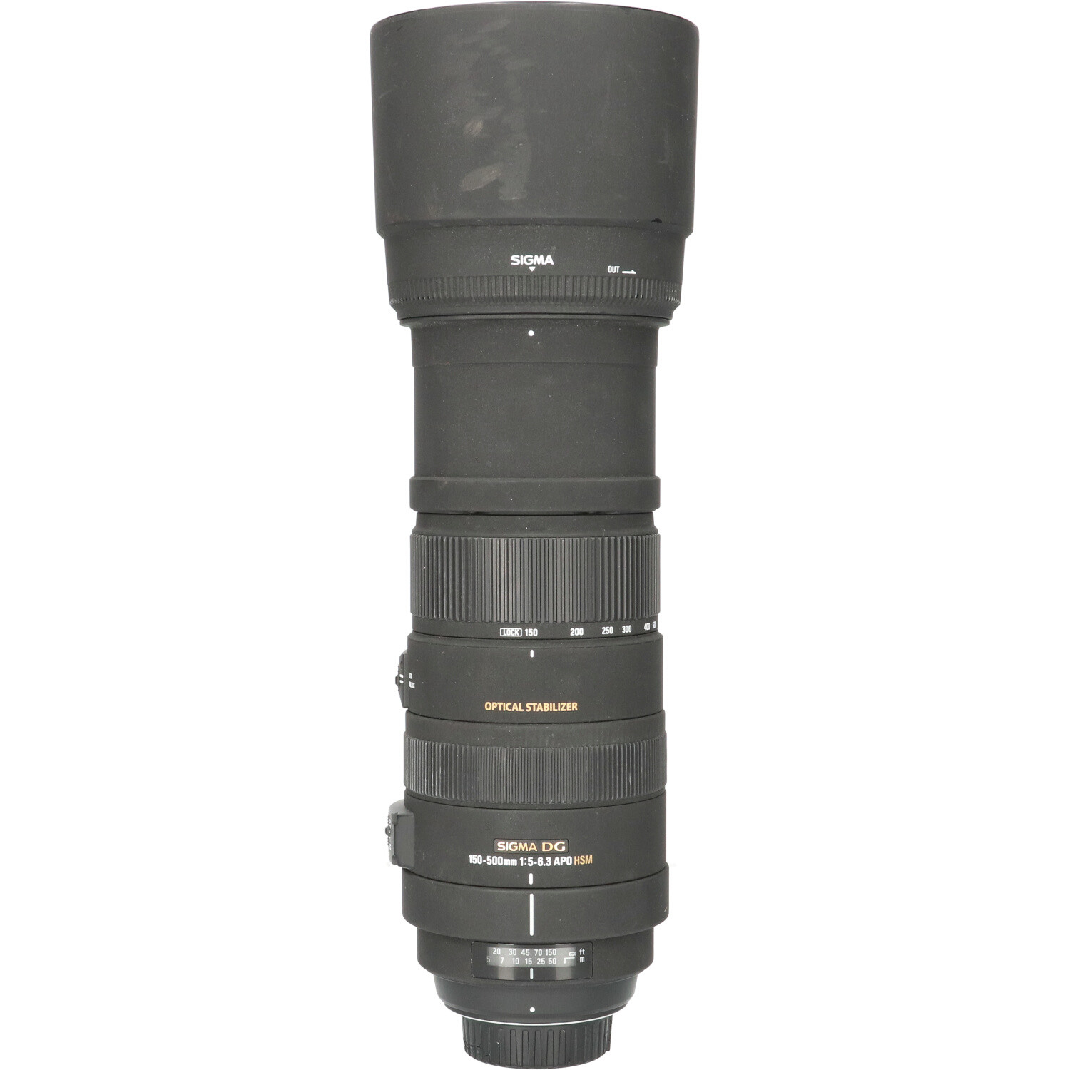 Tweedehands Sigma 150-500mm f/5.0-6.3 DG OS APO HSM Nikon-AFD CM6967