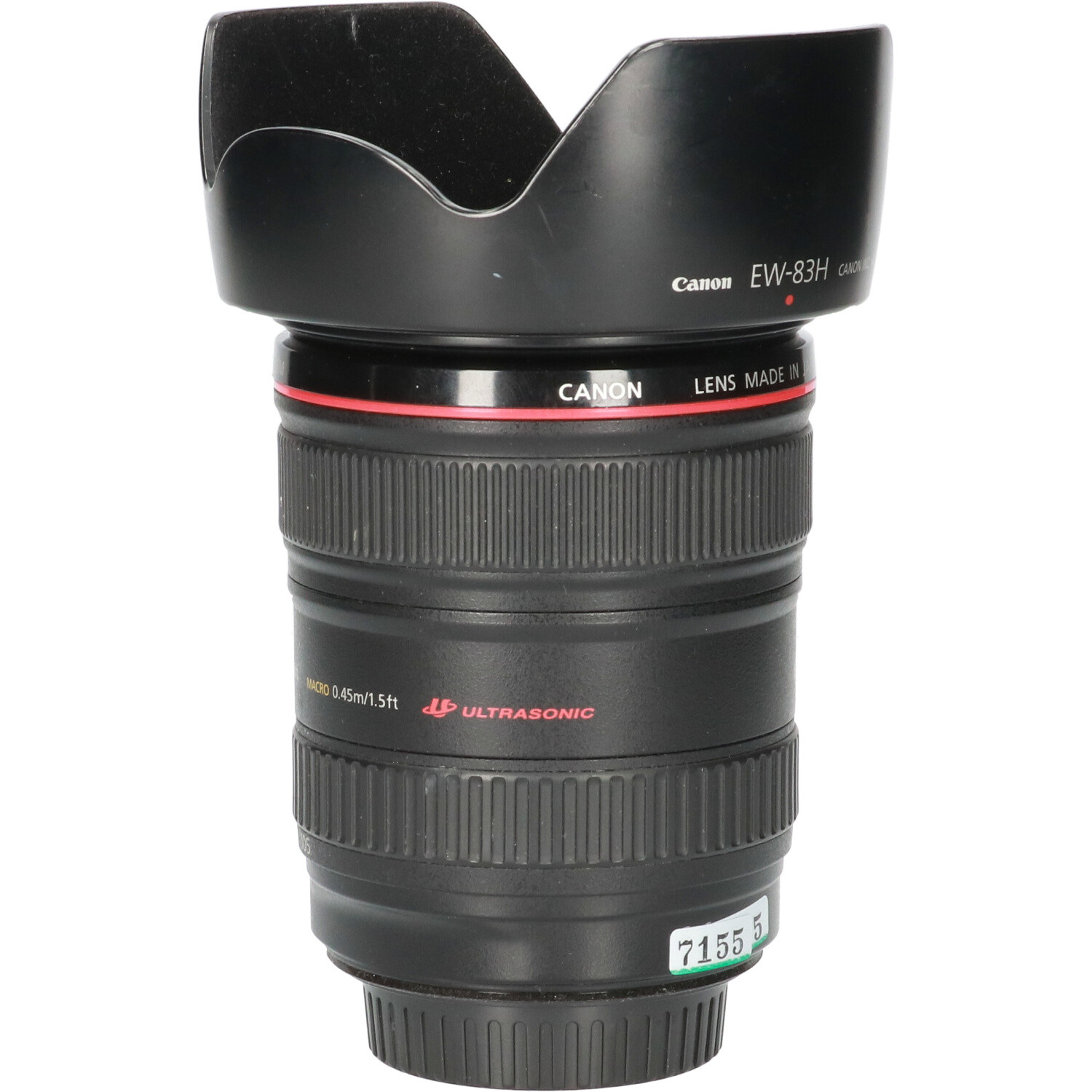 Tweedehands Canon EF 24-105mm f/4.0L IS USM CM7155